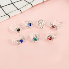 Cartoon Shiny Rhinestone Ring Children Kids Girls Rings Party Gifts Dress Up Action Figures Toy Cartoon Shiny Rhinestone Ring Children Kids Girls Rings Party Gifts Dress Up Action Figures Toy