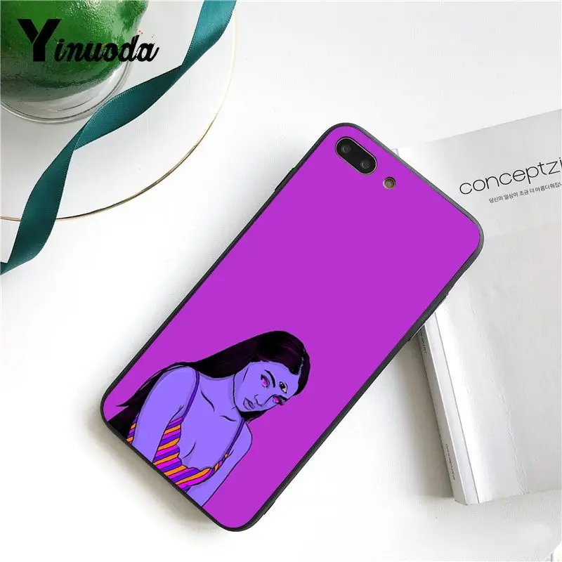 color Artistic illustration alien fashion girl