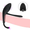 Vibrating Cock Ring G-spot Vibrator Silicone 7 Speed Delay Ejaculation Penis Ring Anal Vagina Stimulation Sex Toys for Couples 1