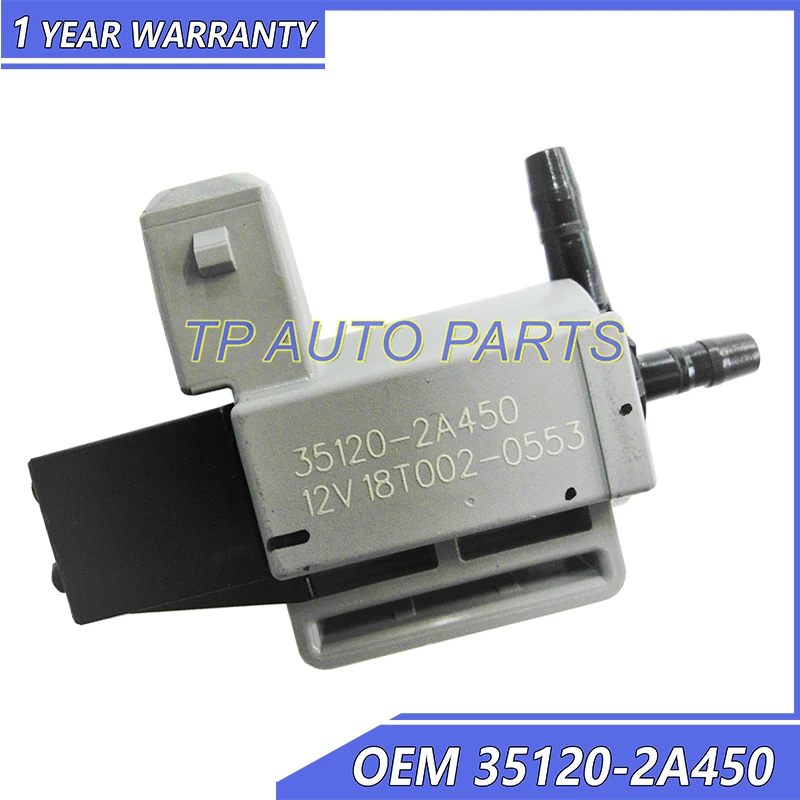 Electrical Solenoid Valve OEM 35120-2A450 351202A450 Compatible With Hyundai Kia