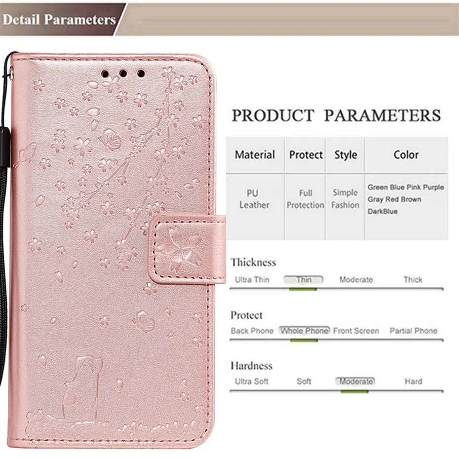cute huawei phone cases 3D Cát Lật Bao Da Ốp Lưng Cho Huawei P20 P30 Giao Phối 10 20 30 Lite Pro P Smart Plus Z Y5 y6 Y7 2019 Honor 9 10 20 8X Ví huawei waterproof phone case