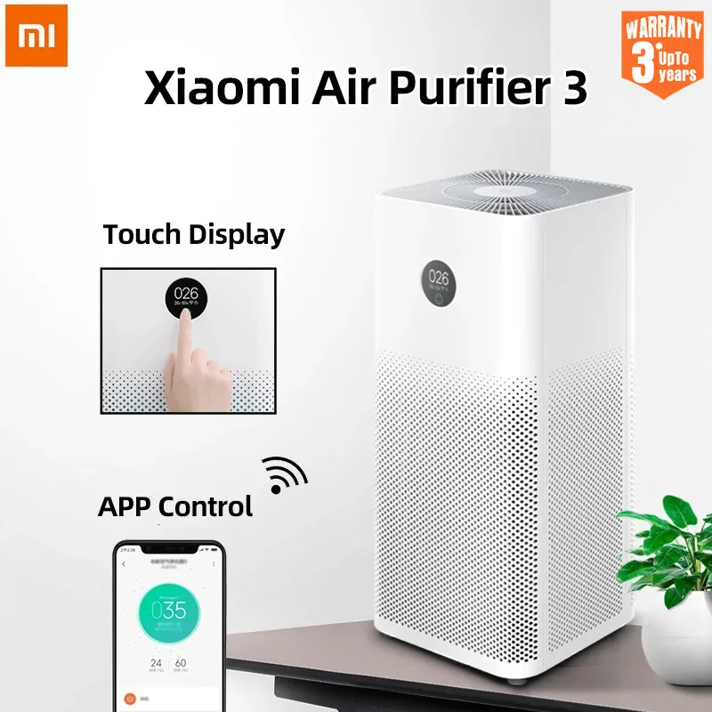 Глобальная версия XIAOMI MIJIA очиститель воздуха 3 3H стерилизатор формальдегида