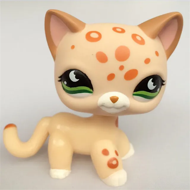 Rare littlest pet shop lps toys dog collection cute littlest sausage old original animal figure kids Christmas gifts 54