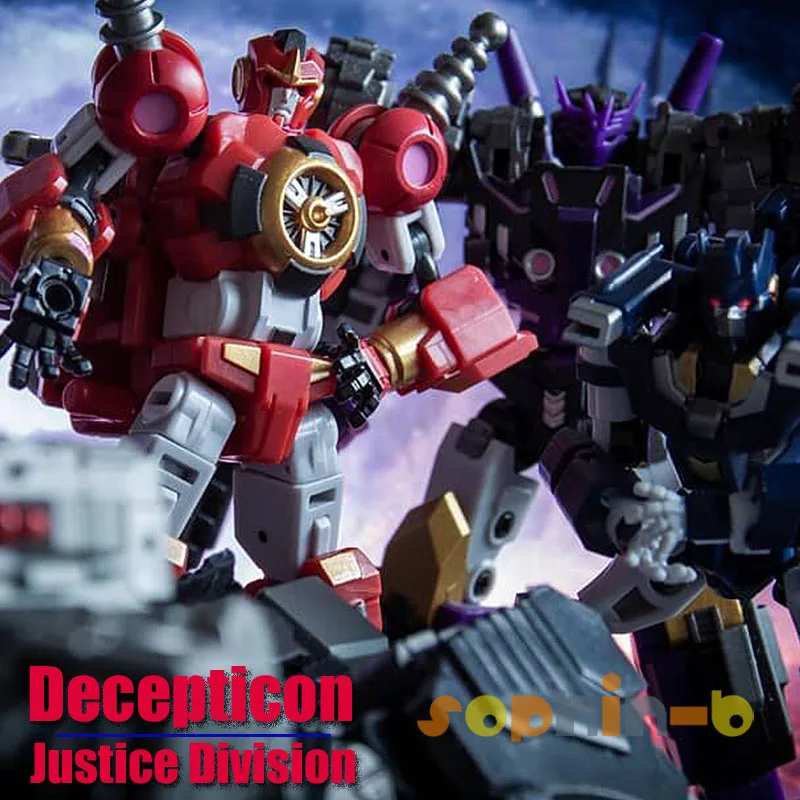 Трансформированный Decepticon Justice Division DJD IF EX-31 32 33 34 35 Tarn Vos Kaon Helex Tesarus combiners Action Figure