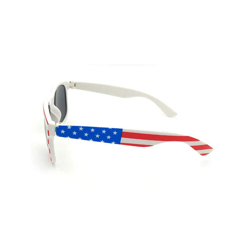 Солнцезащитные очки с заклепками, Американский национальный флаг, женские, мужские, вечерние, Клубные, солнцезащитные очки для вождения, UV400 L3