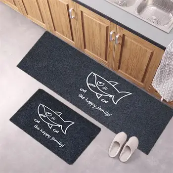 

Kitchen Accessories Door Mat Cartoon Long Bath Carpet Tapete Doormats Carpet Absorbent Non-Slip Bedroom Modern Room Floor Rugs