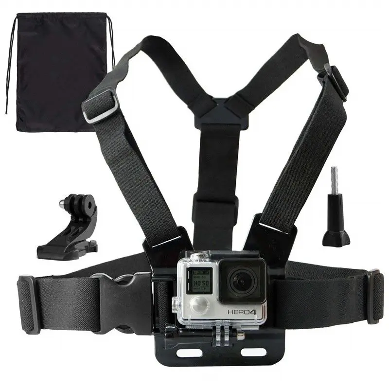 Набор креплений на грудь для Gopro Hero 7 6 5 Black DJI Osmo Action Sony J Hook Mount screw Camera набор