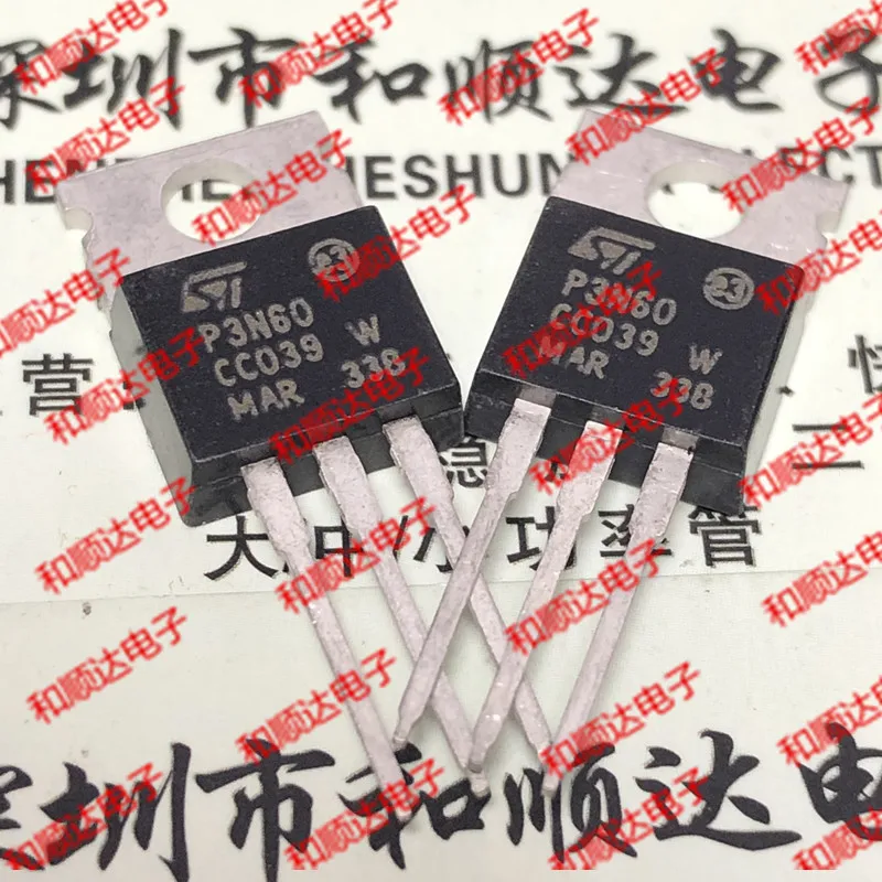 10 шт./лот P3N60 STP3N60 новые имеющиеся в 220 600V3A