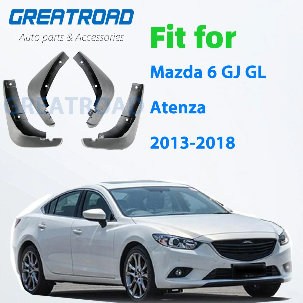 Брызговики для Mazda 6 GJ GL Atenza 2013 2018 передние и задние|Грязезащита| |
