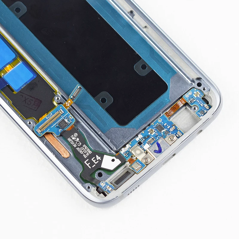 ЖК дисплей с рамкой для Samsung Galaxy S7 Edge G935F сенсорный экран в сборе без