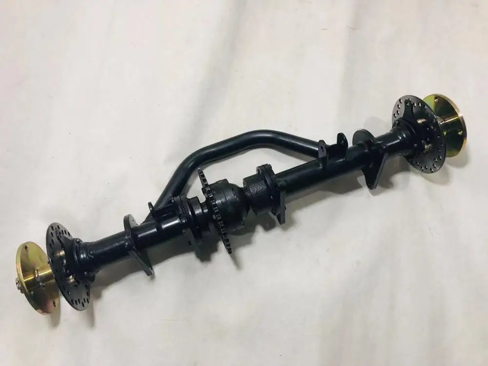 DIY четырехколесный картинг детская коляска ATV UTV диск передачи тормоза 81 см задний