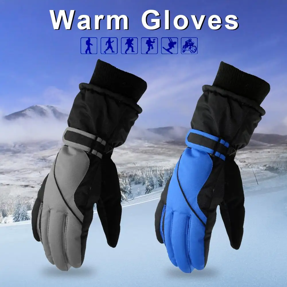 Waterproof Windproof Thermal Gloves Winter Touch Screen Warm Gloves For Cycling Riding Running Outdoor Sports