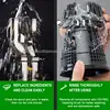 Juicer, Slow Masticating Juicer, Cold Press Juicer Machine Easy to Clean, Higher Juicer Yield and Drier Pulp, Reverse Function 6