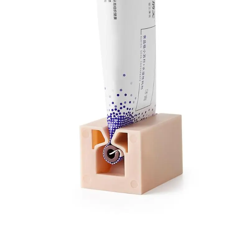 Многофункциональный пластиковый дозатор пасты для зубной держатель