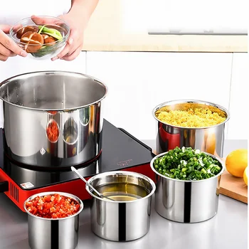 

1pc Seasoning Tool Storage Can Storage Pot For Restaurant Home Kitchen
