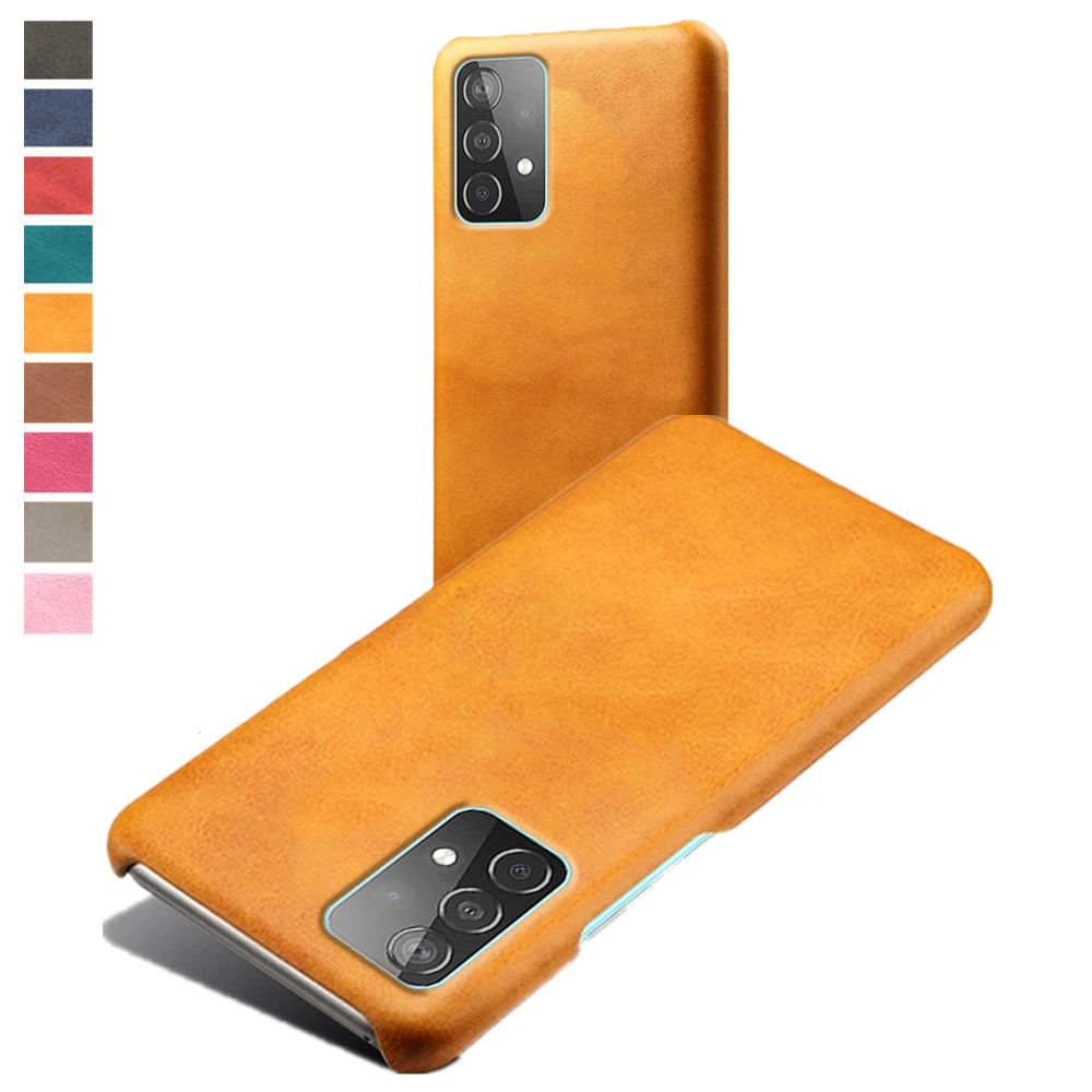 

Luxury PU Leather Case On The For Samsung Galaxy A52 A72 A42 A32 5G Coque Slim PC Phone Cover For Galaxy A 72 52 32 42 5G Funda