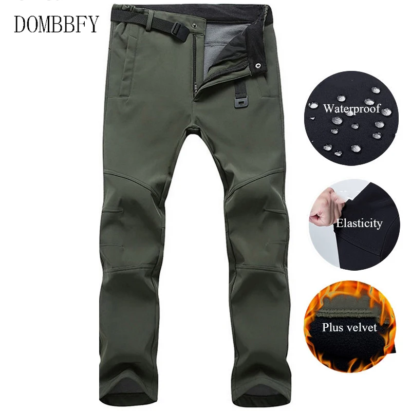 WOMEN Mens Thick Thermal Trousers 