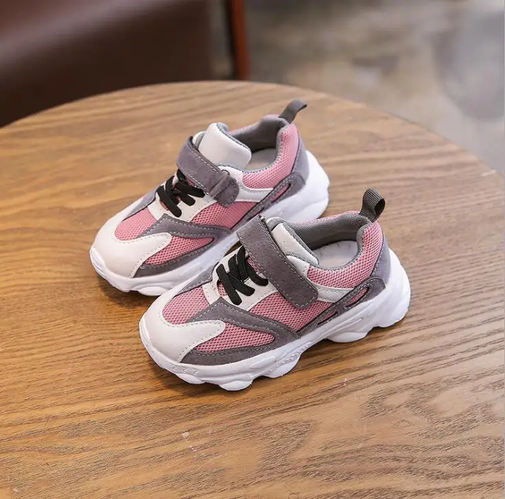 picture color Kid Running Sneakers Autumn Children Sport Shoes Tenis Infantil Boy Basket Footwear Lightweight Breathable Girl Chaussure Enfant - Цвет: picture color