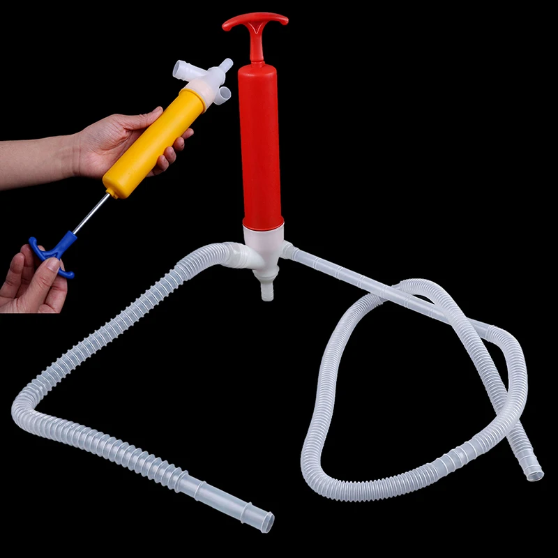 Hot sale 1set Fuel Oil Diesel Hand Siphon Pump Manual Transfer Petrol Liquid Fluid |