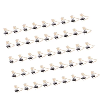 

50Pcs 10ml Car Perfume Bottle Car-Styling Car Accessories Auto Ornament Perfume Pendant for Essential Oils Air Freshener Flower