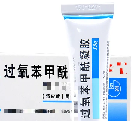 

Peroxybenzoyl gel 15g acne hemorrhoid cream cream for external use