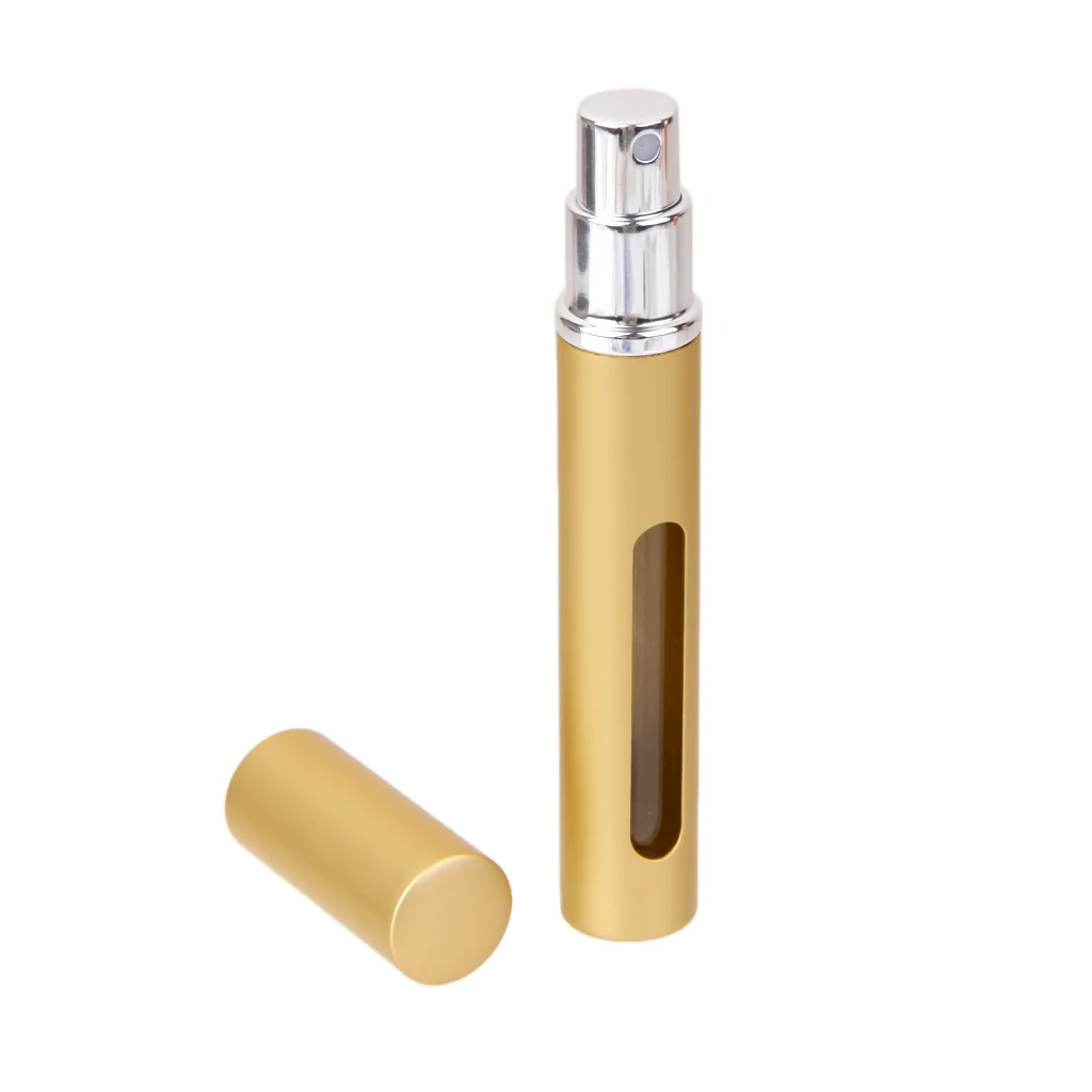 5ml Metal Refillable Travel Portable Empty Perfume Makeup Atomizer Spray Bottle
