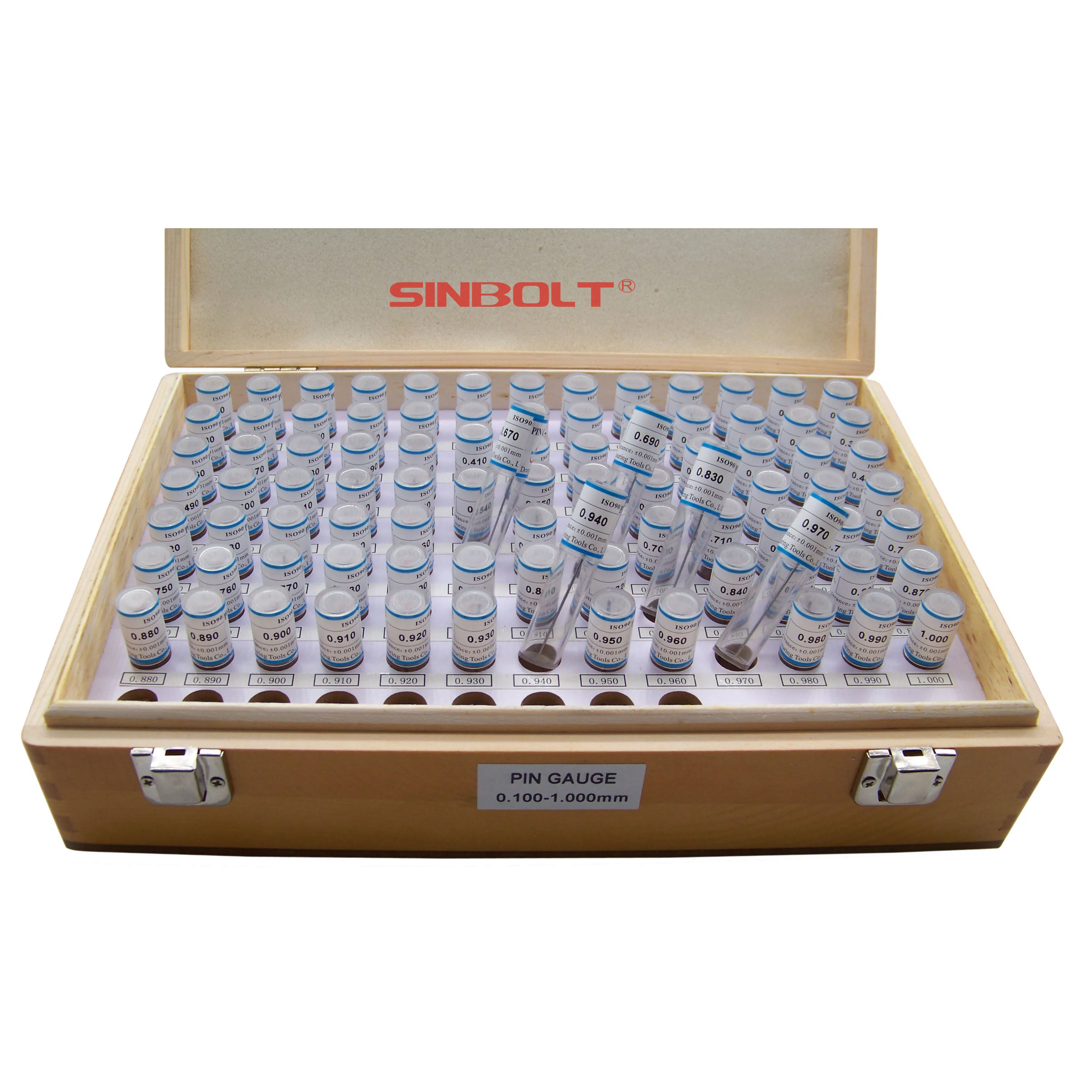 Набор вилок/штифтов 0 100 мм 1 000 (интервал: 01 91 шт.) быстрая доставка!|pin gauge set|gauge setpin |