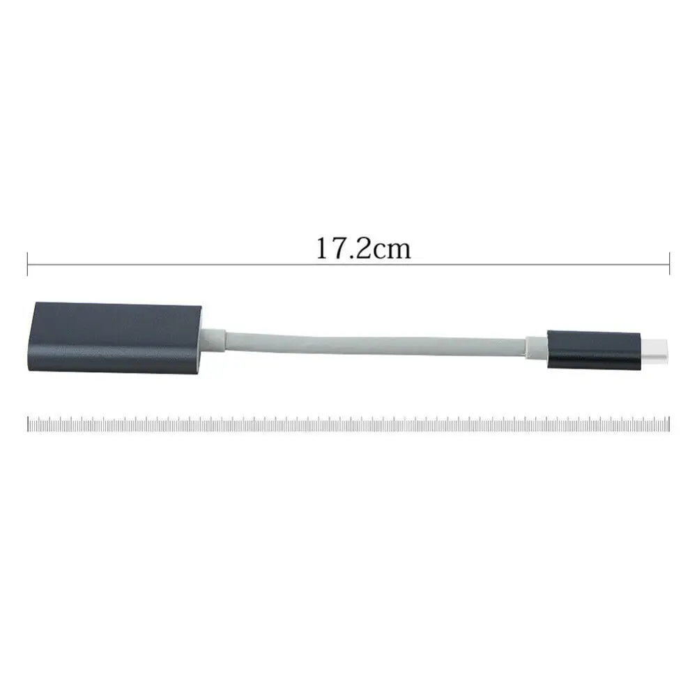 Брендовый популярный портативный USB 3,1 type C USB-C к HDMI 4K HDTV Кабель-адаптер для Macbook htc LG huawei