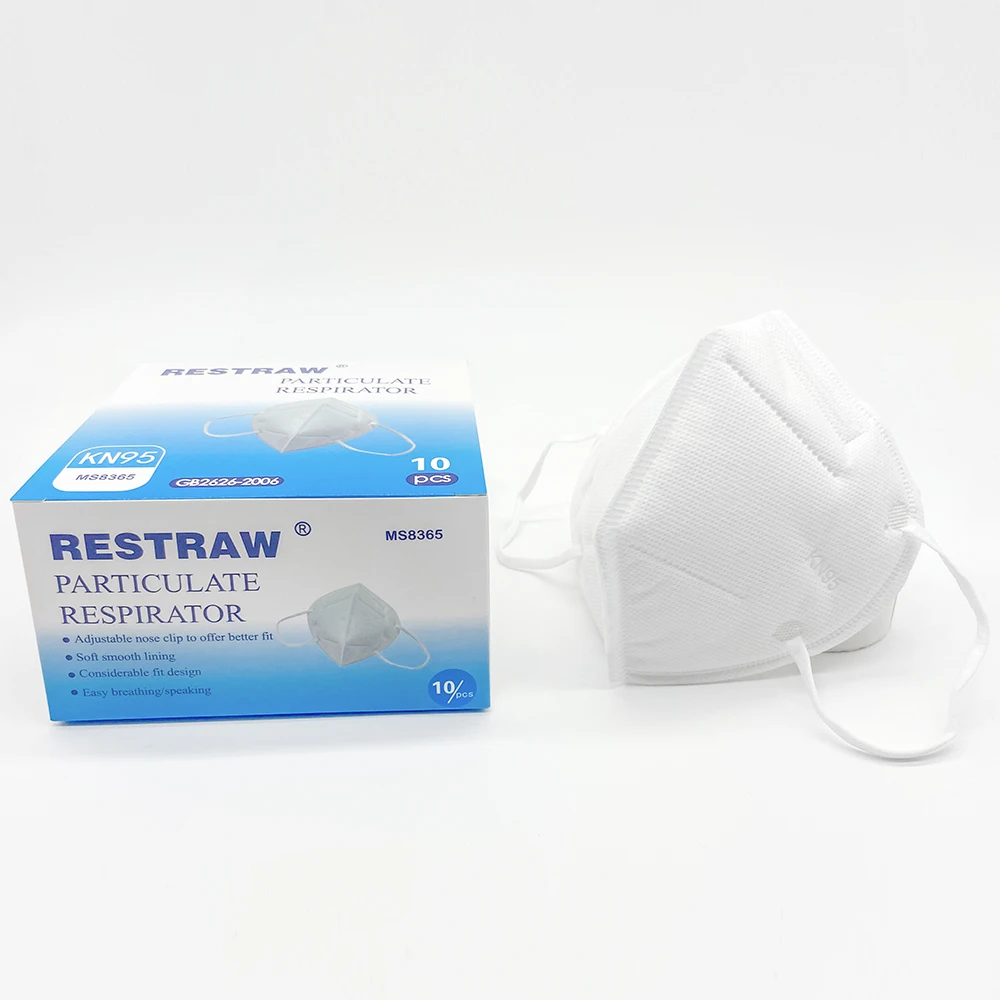 

CE Authentication Boxpacked N95 Adult Non Woven Disposable Mask Ffp2 Mouth Face Mask Masque KN95 95% Filtration PM 2.5 Mask