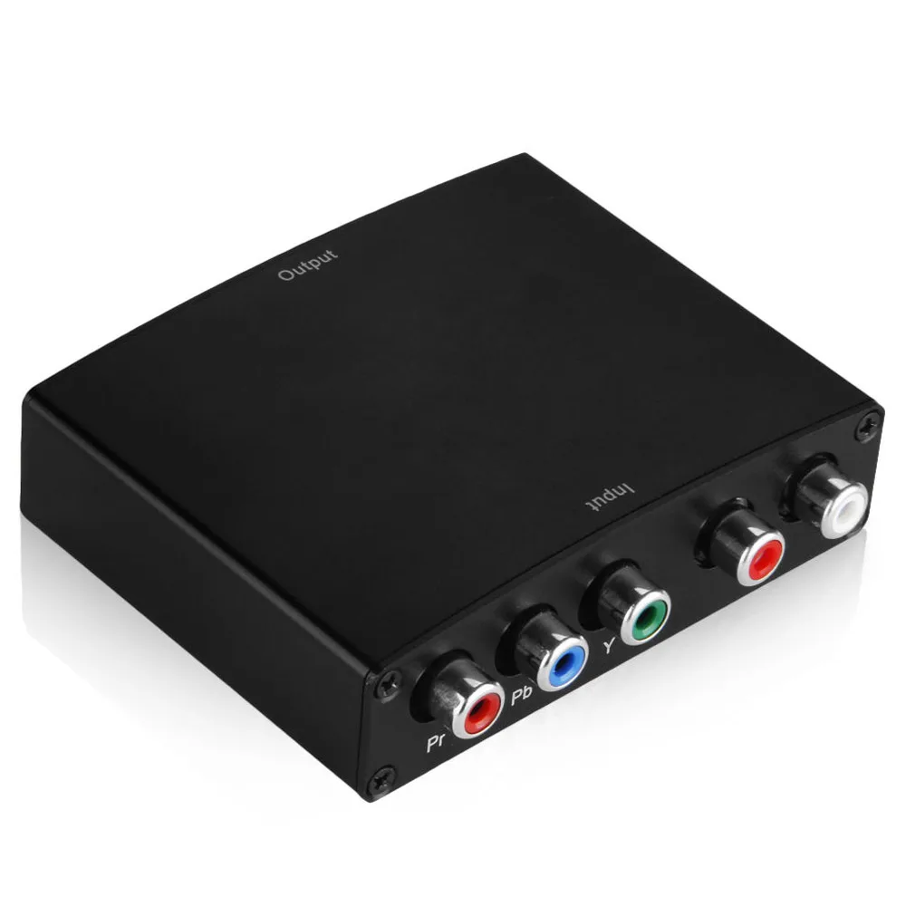 5 RCA компонентный видео YPbpr RGB + R/L аудио в Hdmi Hdtv конвертер| |