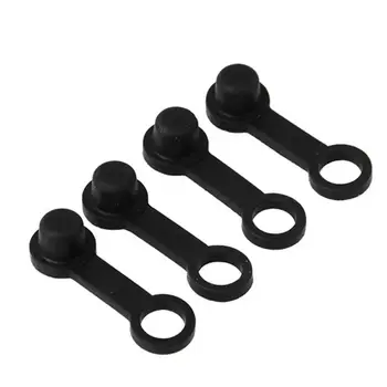 

4pcs Automobile Motorcycle Brake Pump Dust Cap Oil Drain Screw Cap Dust Cover Accessory Cover Rubber Sleeve