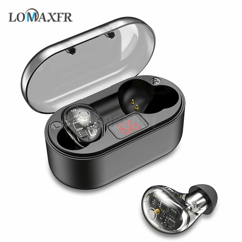 

TWS Bluetooth Earphones Touch Control Wireless Stereo Earbuds Waterproof Headphones Gaming Headsets Gamer With Mic Charging Box