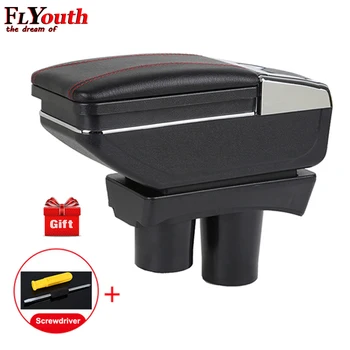 

Car Armrest Box For Citroen C-elysee/ Peugeot 301 2012-2016 Central Store Content Storage Box With Cup Holder Ashtray Accessory