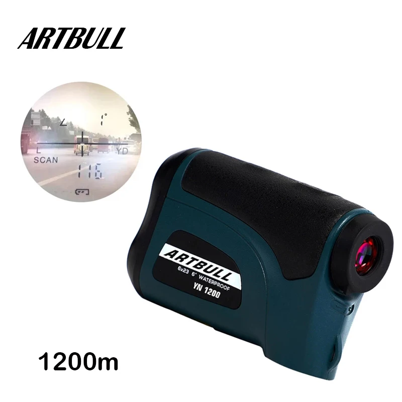 

ARTBULL Laser Rangefinder 800m 1200m Monocular Telescope Digital Distance Meter for Golf Hunting Distance Angle Measurer