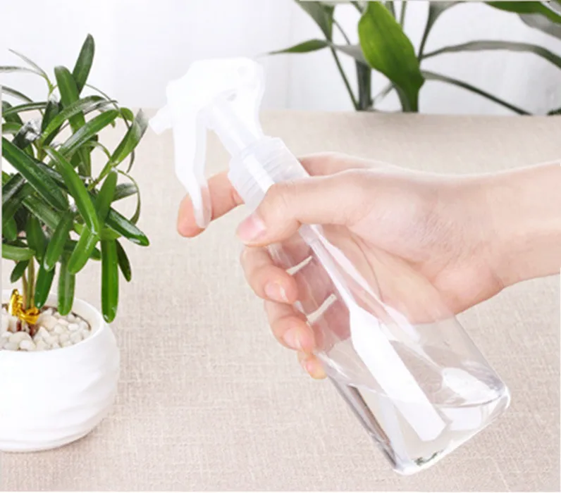 

200ML Portable Plastic Spray Bottle Transparent Makeup Moisture Atomizer Pot Fine Mist Sprayer Bottles Hair Hairdressing Tools