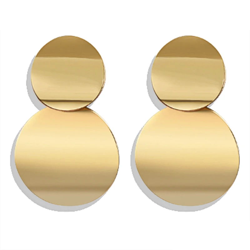 Fashion Statement Earrings dangle earrings drop earrings geometric earrings 2025 Big Geometric earrings For Women Hanging Dangle Earrings Drop Earing modern Jewelry