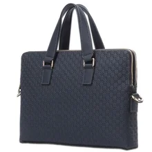 Fashion Men' Genuine Leather Business Briefcase Designer Shoulder Bag Blue/Black Leather Male 14