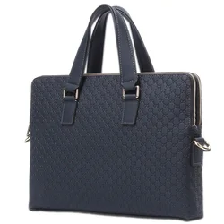 Fashion Men' Genuine Leather Business Briefcase Designer Shoulder Bag Blue/Black Leather Male 14