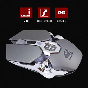 

USB Wireless Mouse 2400DPI USB 2.0 Receiver Optical Computer Mouse 2.4GHz Ergonomic Mice For Laptop PC Sound Silent Mouse