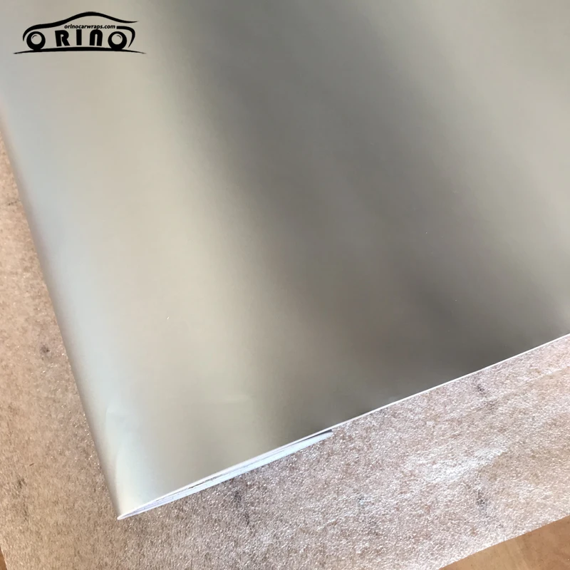 Silver Matt Vinyl Wrap Sticker-1