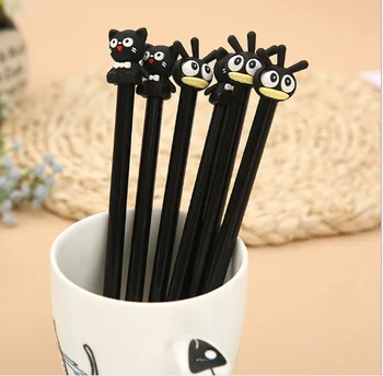 

Threeb Hair Chicken Gel Pen Wholesale Korean Student Stationery Cute 0.5mm 100pcs/Lot Creative Cartoon Writing Supplies GP641
