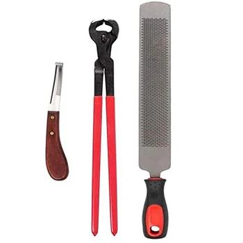 

16 Inch Hoof Repair Tool, Horse Hoof Trimming Tool, File Hoof Trimming Tool Set, Suitable for Horse/Donkey Hoof Trimming