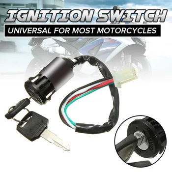 

1pcs Universal Motorcycle Ignition Switch +2 Key For Honda for Yamaha for Kawasaki for Suzuki/KTM