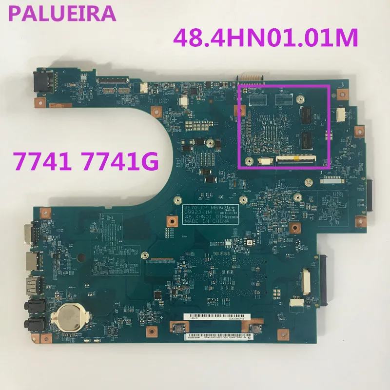 PALUBEIRA JE70-CP MB 09923-1M 48.4HN01.01M MB.N9Q01.001 MBN9Q01001 Laptop motherboard For acer aspire 7741 7741G WITH 4 VGA Chip |