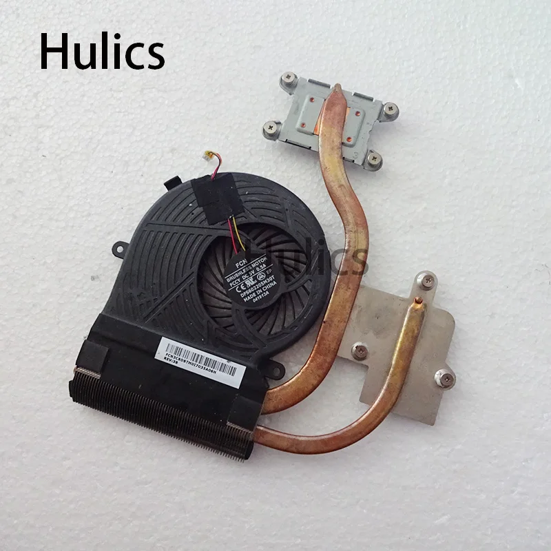 Hulics ноутбук Охлаждающий радиатор для ЦПУ и вентилятор радиатора для Toshiba Satellite P70 P70A P70T-A P75 P75-A P75T-A DFS602205M30T