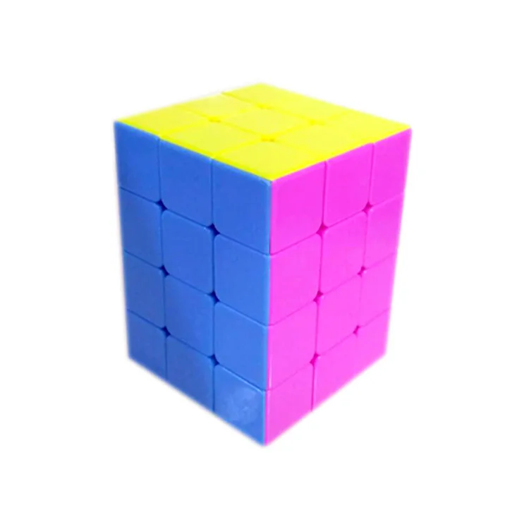[Дешевая трехслойная трансформация три четыре цвета кубика Рубика] три слоя четыре заказа нестандартный куб 334 Кубик Рубика