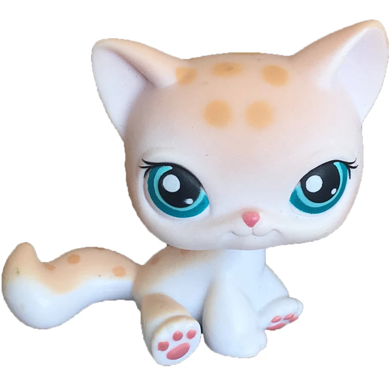 LPS CAT rare Littlest pet shop cute toys standing short hair cat