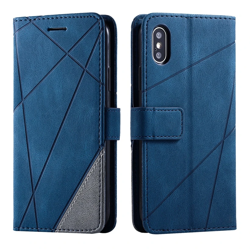 Geometric Leather Flip Case For Xiaomi Mi Redmi Note 7 8 9 10 7A 8A 8T Pro Max Lite A3 9T K20 K30 Wallet Card Holder Slots Cover xiaomi leather case hard Cases For Xiaomi