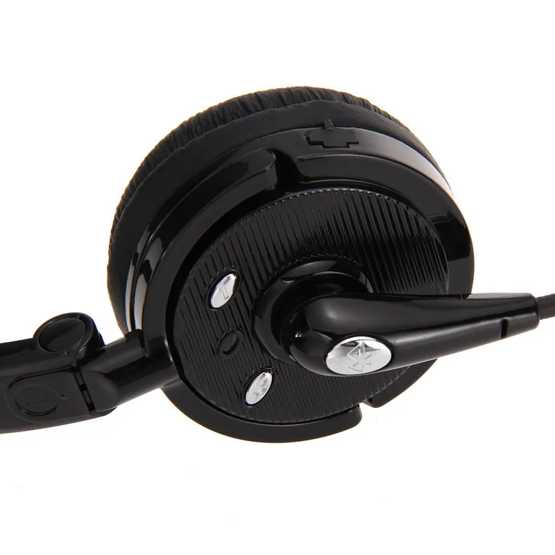 Bluetooth Headset Earphone Over Head Wireless For Sport Business Trucker Drivers LHB99