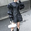 [EAM] Women Black Button Split Joint Asymmetrical Loose Fit Vest New Sleeveless   Fashion Tide Spring Autumn 2022 1K371 ► Photo 3/6
